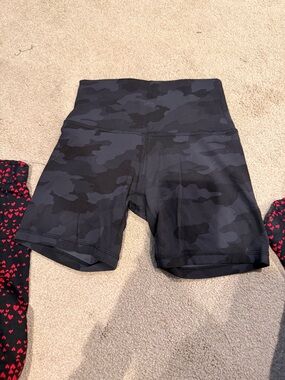 lululemon athletica align Camouflage High-Rise Athletic Shorts